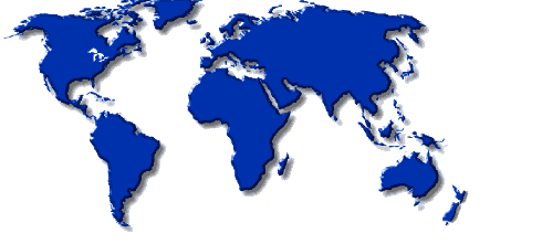 Weltkarte - Botschaften